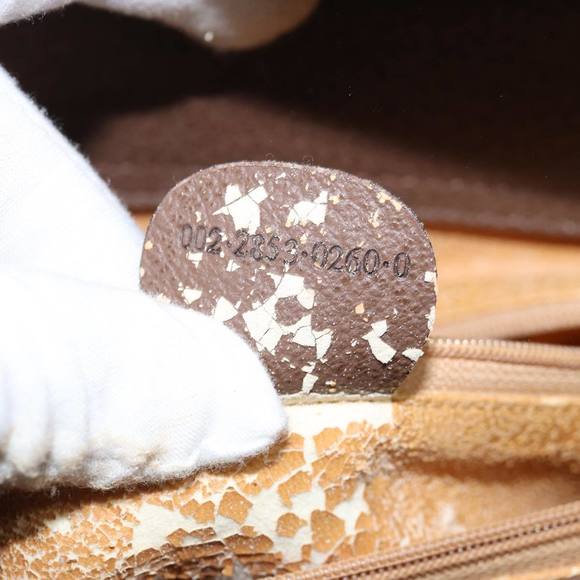 GUCCI Bamboo Tote Bag Suede Brown 002 2853 0260 0 Auth 75116 - Picture 12 of 16